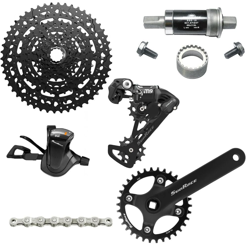 Kit Relação Sun Race M900 1x9v