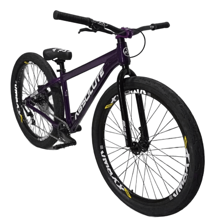 BICICLETA 26 ABSOLUTE NERO 5 GRAU SINGLE SPEED ROXO S (15)