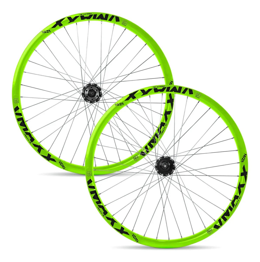 RODAS 26 VMAXX SL DISC VERDE ROSCA + FREIO DISCO HIDRAULICO