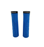 MANOPLA ELLEVEN MTB CITY 130MM EMBORRACHADA C/ TRAVA AZUL