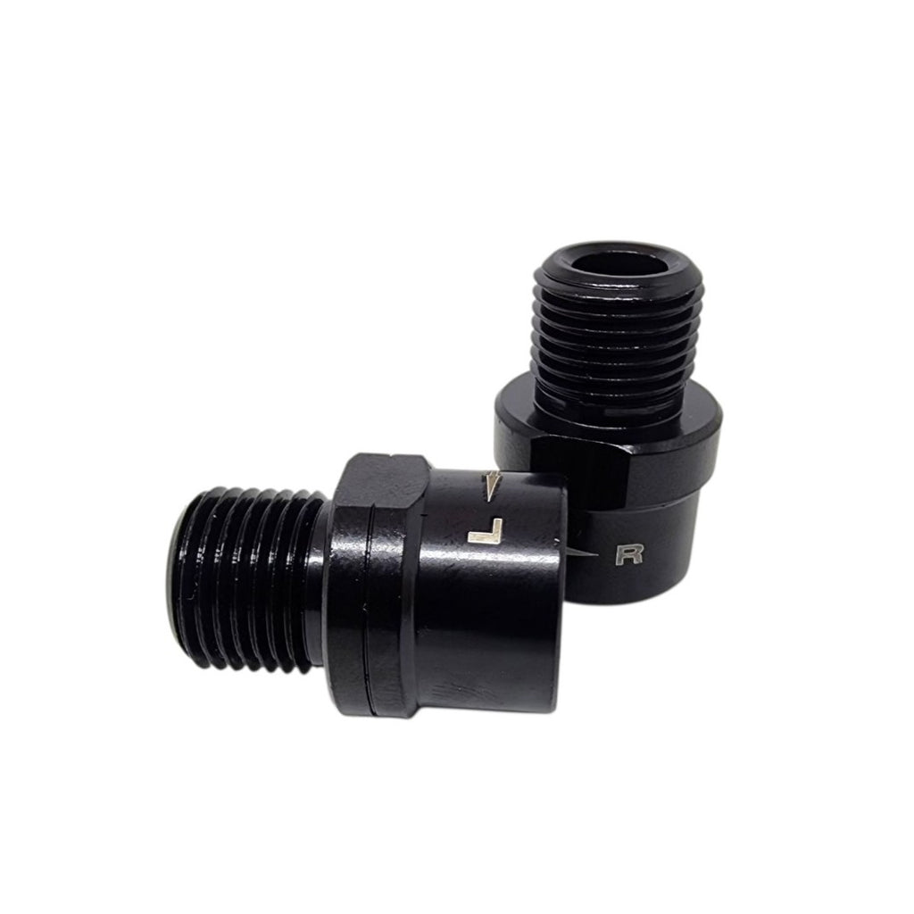 EXTENSOR DE PEDAL 16MM 9/16 INOX PRETO