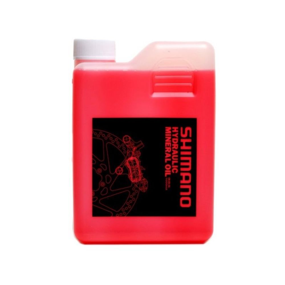 FLUIDO DE FREIO SHIMANO MINERAL 1L (KSMDBOILO) - VERMELHO