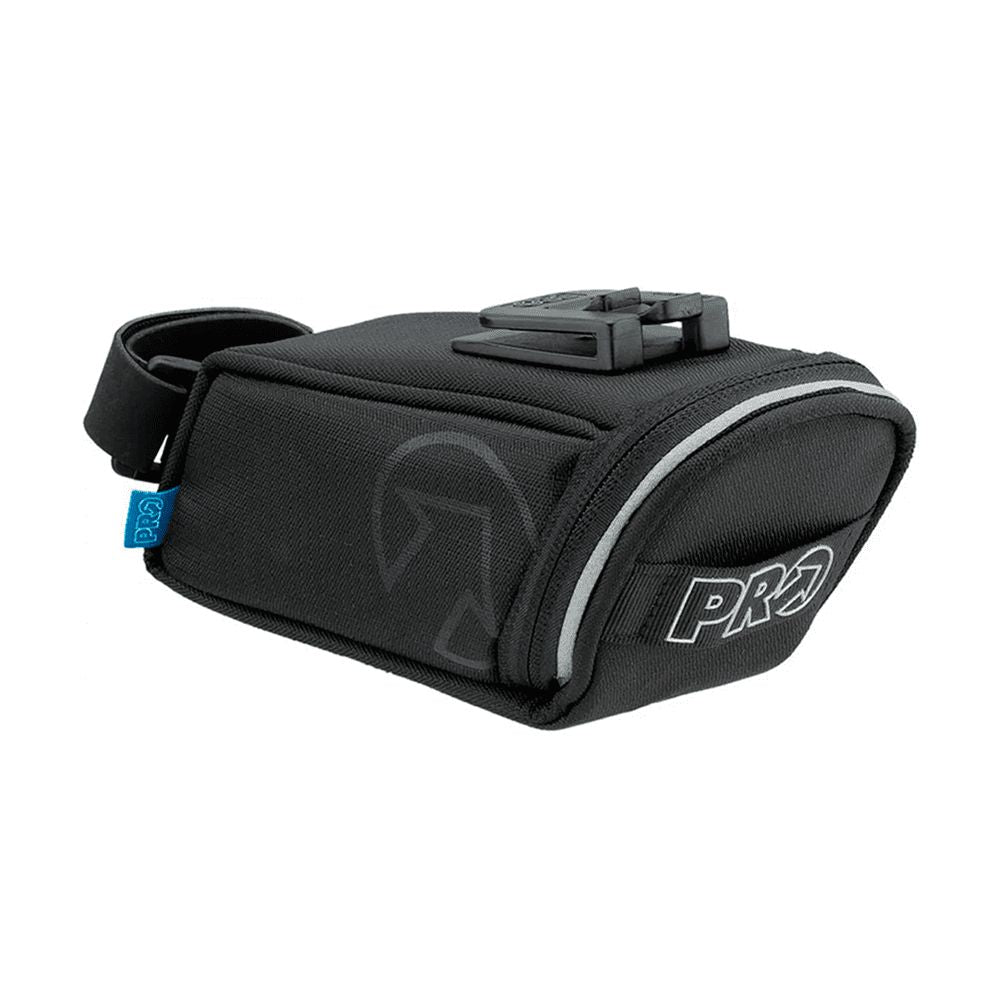 BOLSA DE SELIM DE BICICLETA SHIMANO PRO MÉDIA C/ ENGATE RÁPIDO (PRBA0036) - PRETO