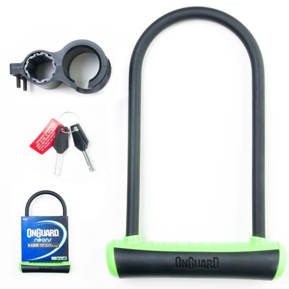 CADEADO TRAVA TIPO U ONGUARD 8153 C/ SUPORTE 115X230MM