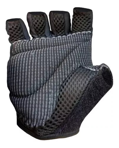 Luva De Ciclismo Aberta Barbedo Attack Pro Preto - M
