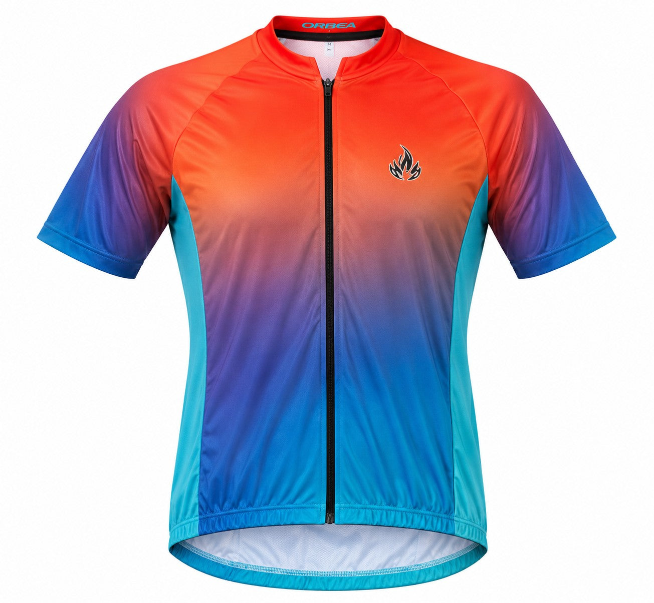 CAMISA CICLISMO FILIP DILLIS AZUL/ROXO/VERMELHO