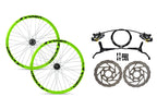 RODAS 26 VMAXX SL DISC VERDE ROSCA + FREIO DISCO HIDRAULICO