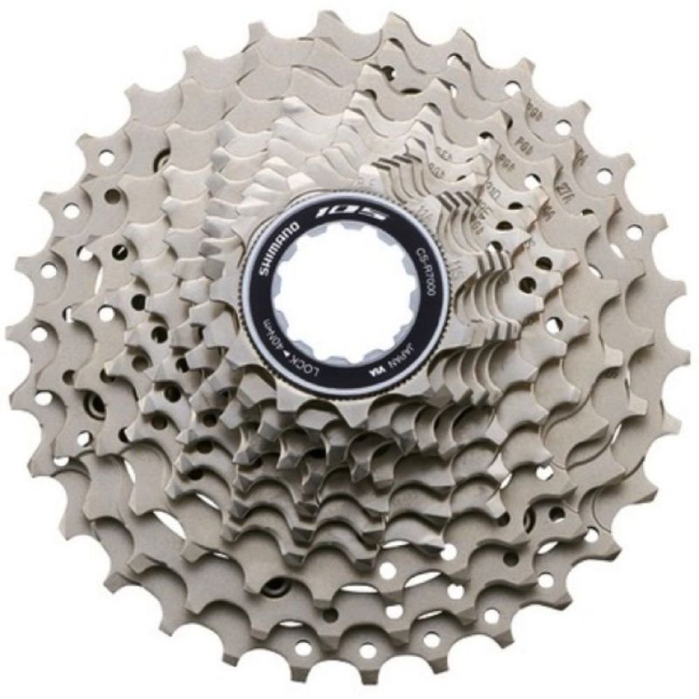 CASSETE 11V SHIMANO 105 CS-R7000 11/28D (ICSR700011128) - PRATA