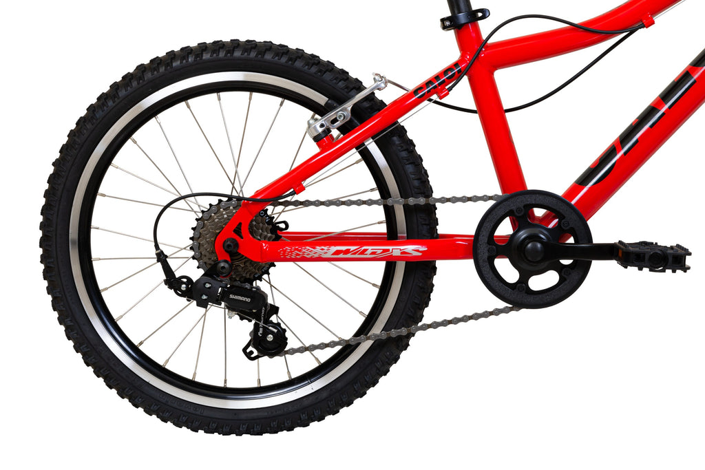 Bicicleta 20 Caloi Wild Xs Shimano 7v Vermelho