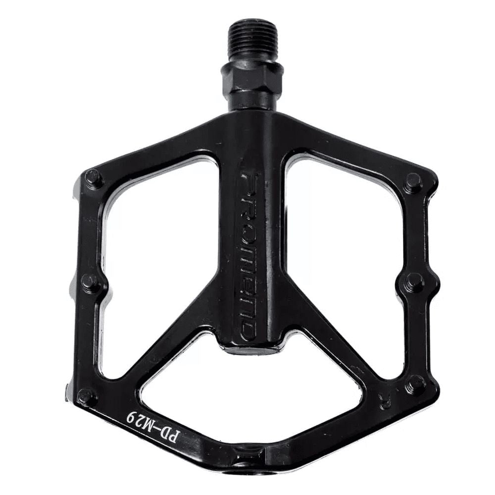 PEDAL 9/16 PLATAFORMA PROMEND M29 ALUMÍNIO - PRETO
