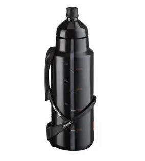 KIT CRONO TT/LEGGERO CARBON/GARRAFA 400ML PTO (1010528) - PRETO