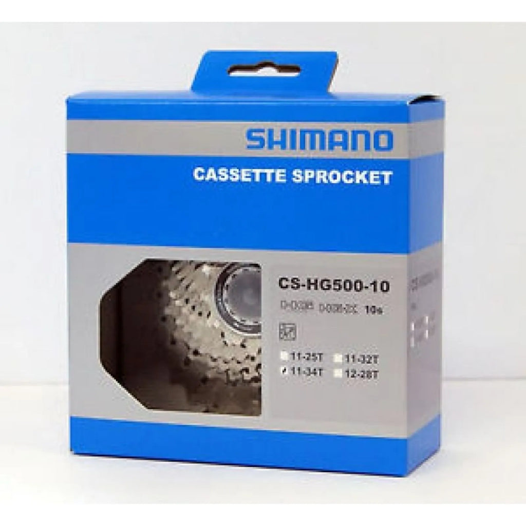 CASSETE 10V SHIMANO TIAGRA 4700 HG500 11/34D (ICSHG50010134) - PRATA