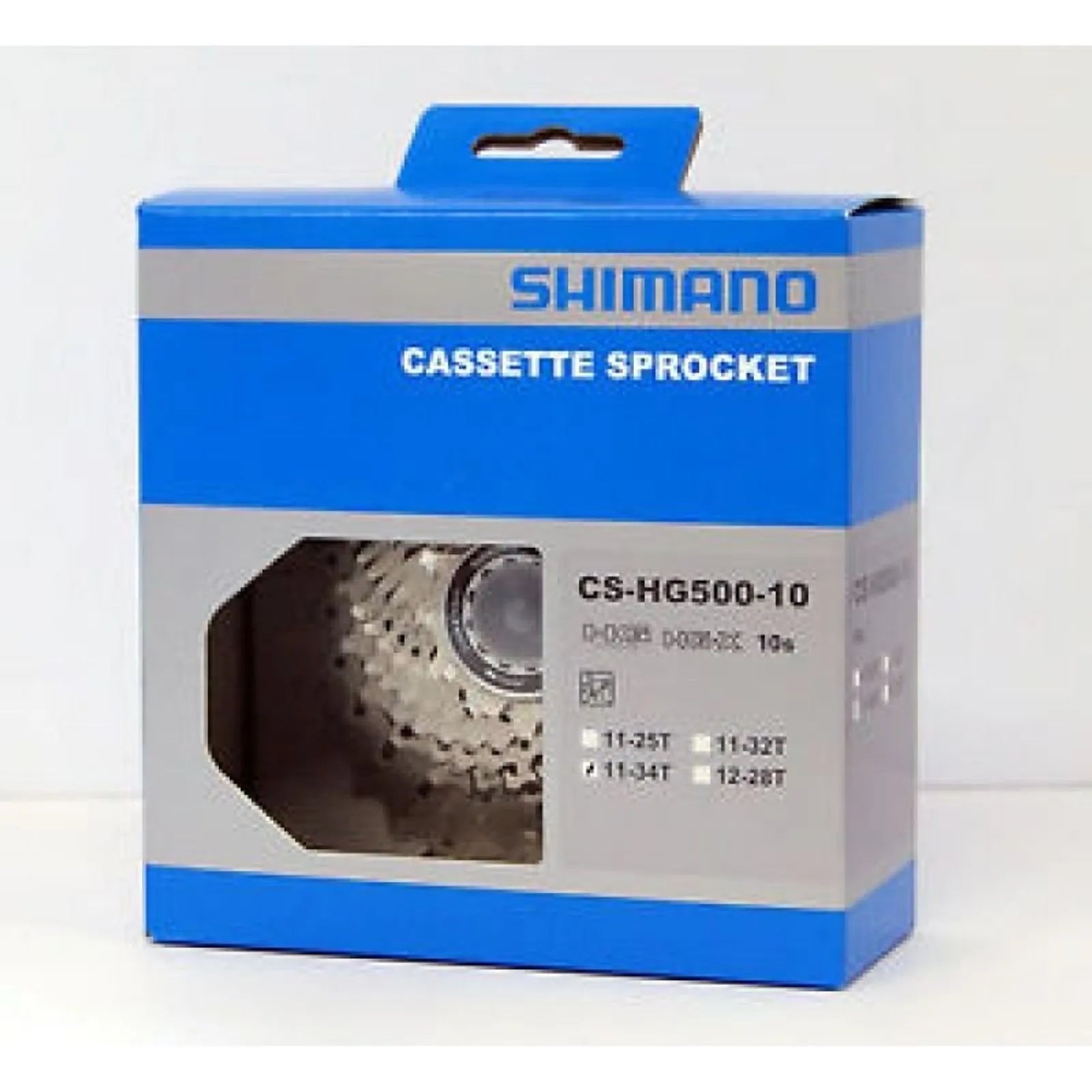 CASSETE 10V SHIMANO TIAGRA 4700 HG500 11/34D (ICSHG50010134) - PRATA