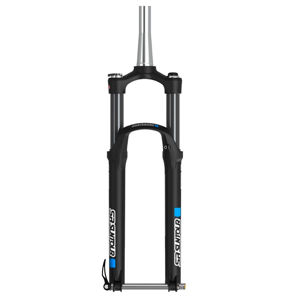 SUSPENSÃO DE BICICLETA 29 TAPERED SUNTOUR XCR32 RLR AIR 100MM BOOST 110X15 - PRETO - TAPERED