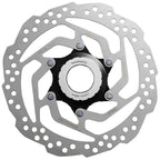 ROTOR DE FREIO A DISCO SHIMANO C. LOCK 160MM RT10 - PRATA - 160mm (ASMRT10S2)