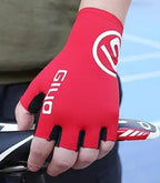 LUVA DE CICLISMO ABERTA GIYO VERMELHO - M