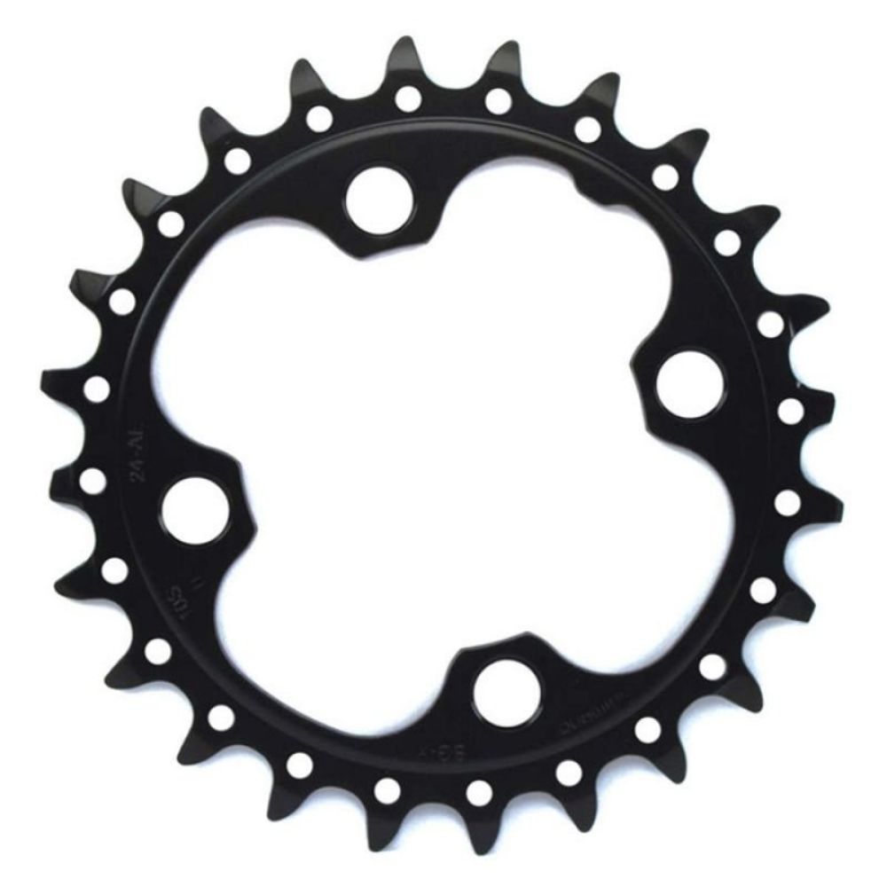 COROA 26D SHIMANO SLX M675/M615 10 VELOCIDADES (BCD64MM) (Y1NA26000) - PRETO