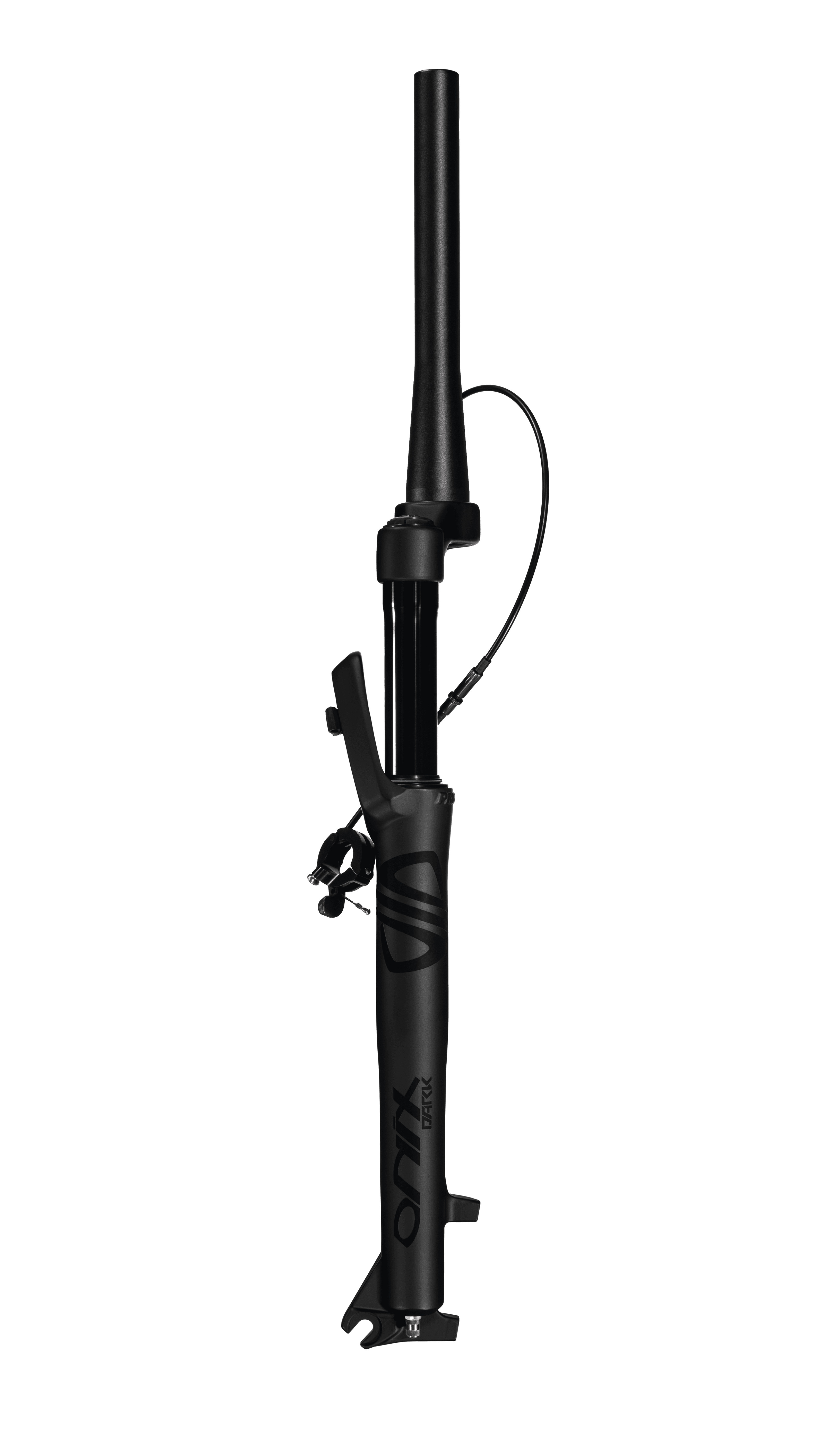SUSPENSÃO ONIX DARK TRAVA NO GUIDÃO SPIDER ARO 29 EIXO 9X100 PRETA FOSCA - OUTLET