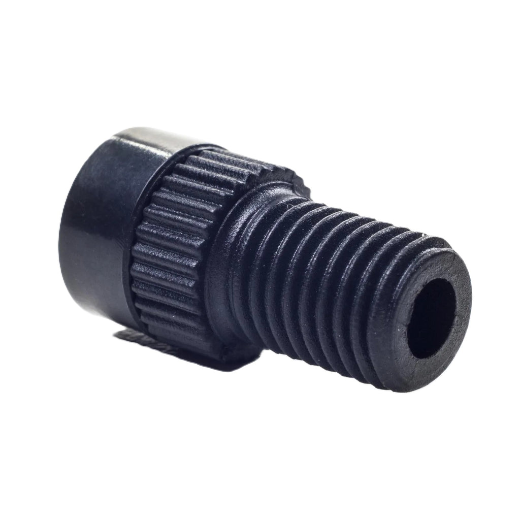 ADAPTADOR DE VÁLVULA NYLON PRESTA P/ BUTYL/SCHRADER/AMERICANA - PRETO
