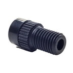 ADAPTADOR DE VÁLVULA NYLON PRESTA P/ BUTYL/SCHRADER/AMERICANA - PRETO