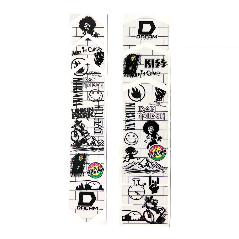 KIT ADESIVO DREAM PROTECTOR PARA QUADRO C/ 7 PEÇAS BESTSONG - TRANSPARENTE