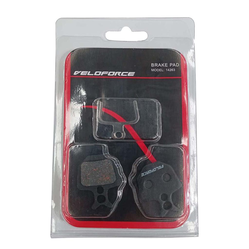PASTILHA DE FREIO  A DISCO VELOFORCE SEMI METÁLICA PARA FREIOS FORMULA