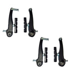 Kit Freio V-Brake Nylon C/ Macanetas + Cabos + Conduites