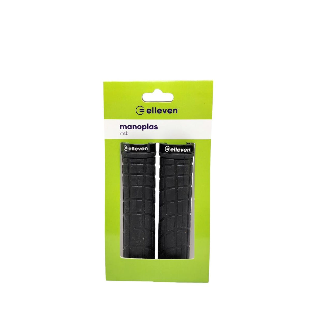 MANOPLA ELLEVEN ERGONOMICA 130MM EMBORRACHADA BASIC PRETO