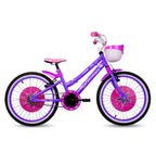 Bicicleta Aro 20 Pro-X Lavinia Roxo/Rosa