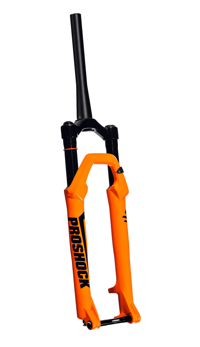 Suspensão Viber Spider Aro 29 Tubo Tapered Eixo 15x100 Colors - Laranja / Tapered / 100mm