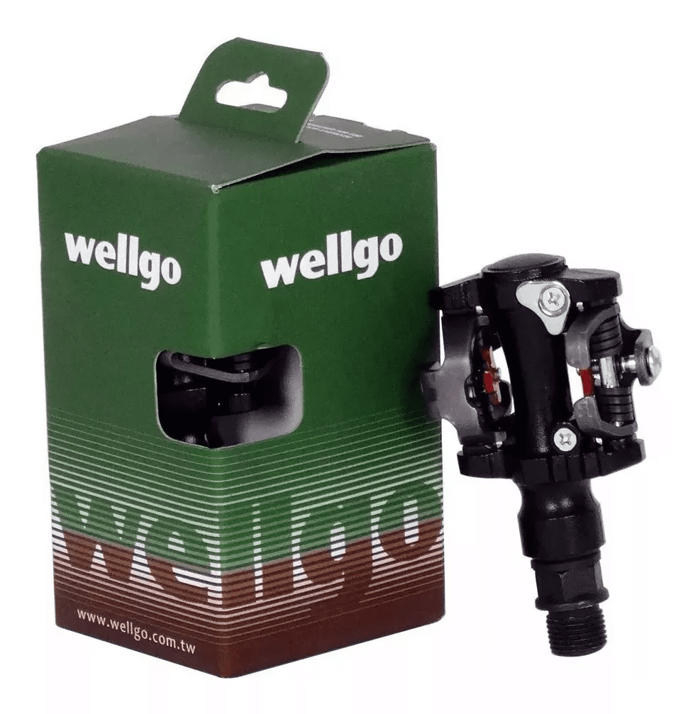 PEDAL 9/16 CLIP WELLGO MTB WAM-M919 SEM TAQUINHO - PRETO