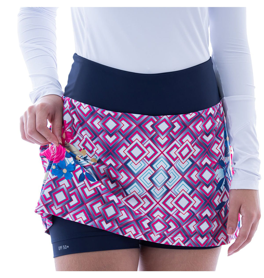 SAIA DE CICLISMO ELITE FEMININA UV PROTECTION TAMANHO M