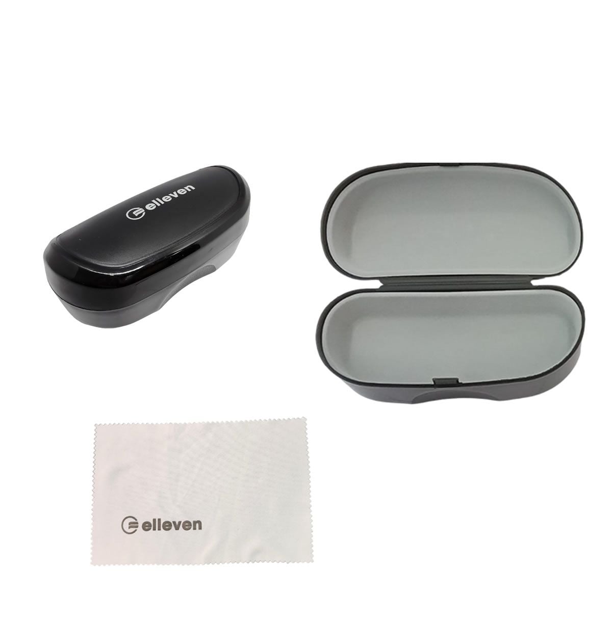 OCULOS CICLISMO ELLEVEN EL50 LENTE POLICARBONATO COLORS UV400 PRETO/VERMELHO