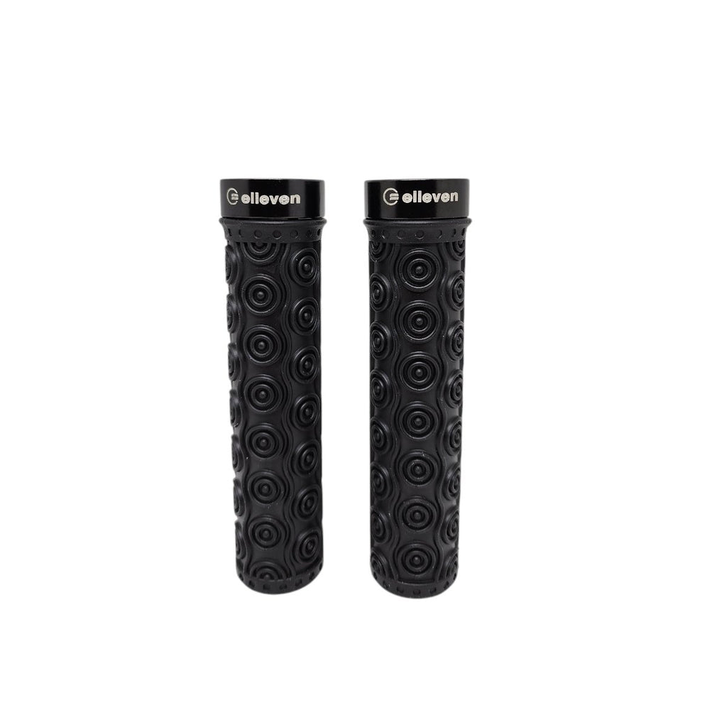 MANOPLA ELLEVEN MTB SILICONE PREMIUM 4 137MM COM TRAVA PRETA