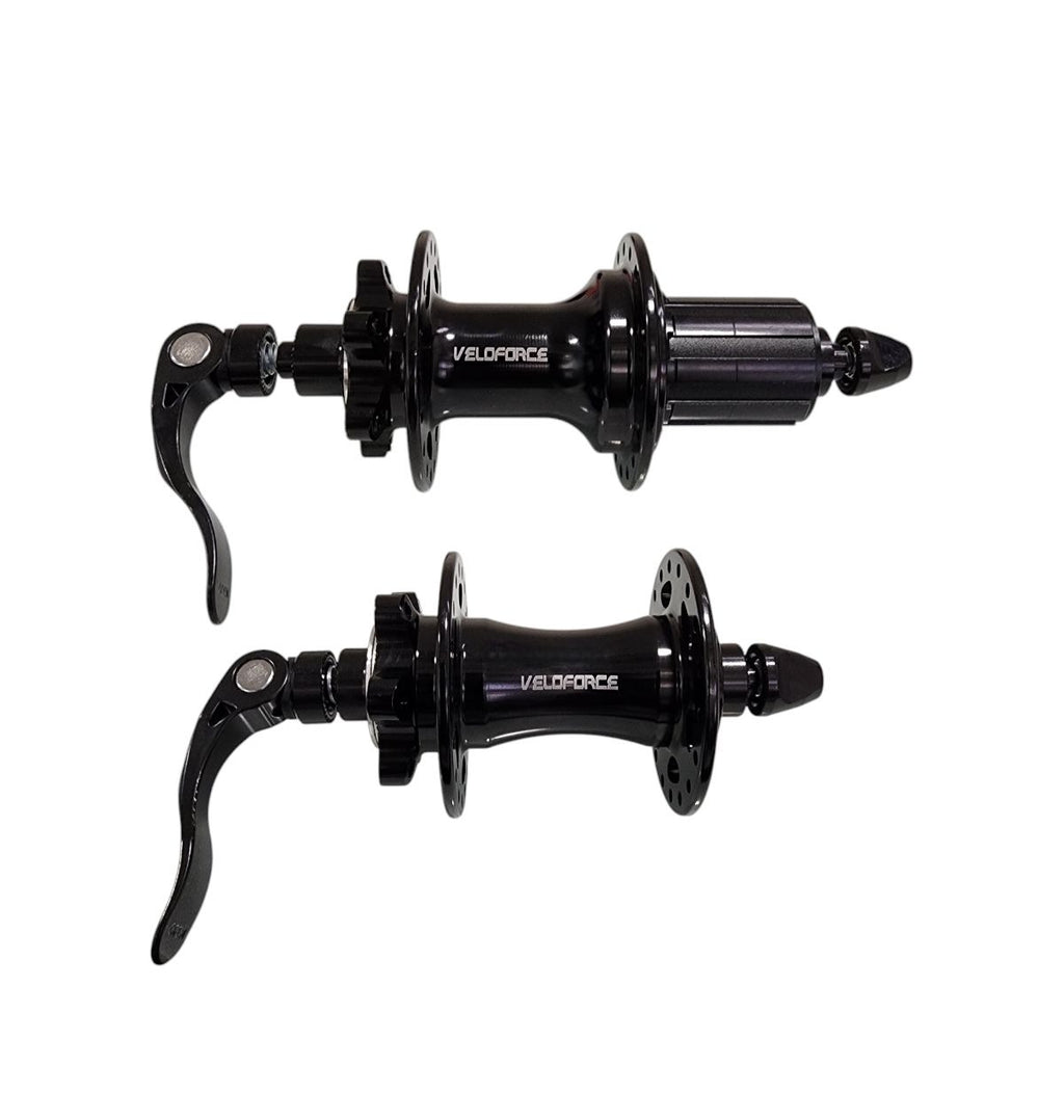 CUBO VELOFORCE  DT/TS 36F ALUM CASSETE 6 ROLAMENTOS BARULHENTO-PRETO
