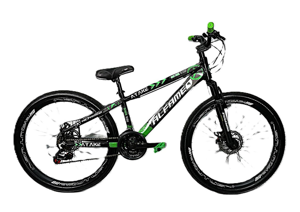 Bicicleta 26 Alfameq Freeride 21v Verde/Preto