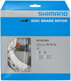 ROTOR DE FREIO A DISCO SHIMANO C. LOCK XT MT800 ICE TECH FREEZA 160mm - PRETO/PRATA
