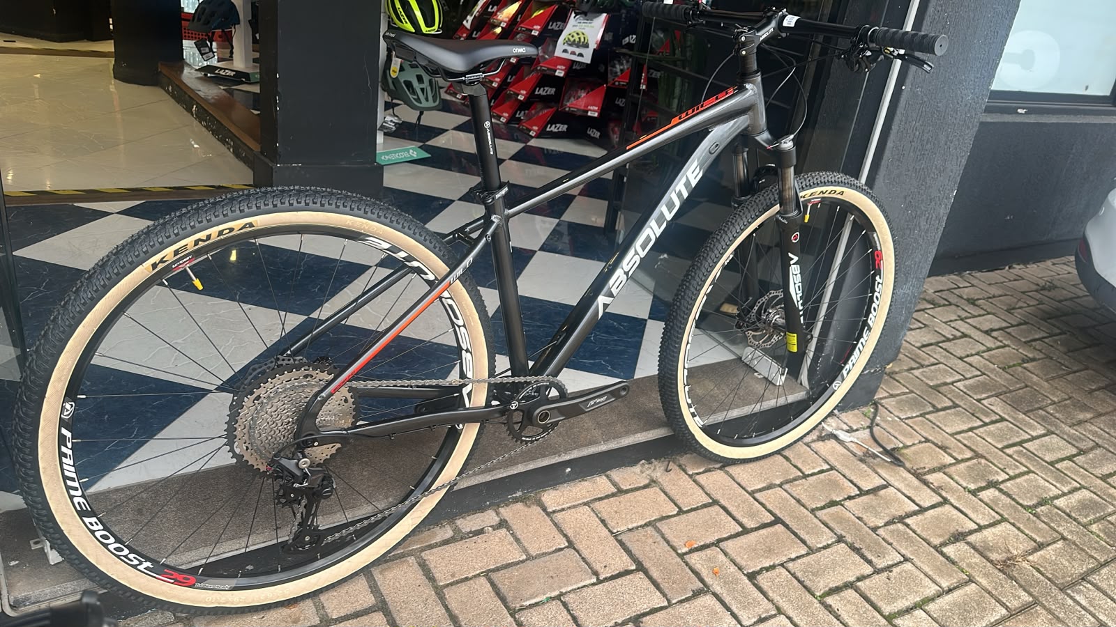 BICICLETA 29 ABSOLUTE WILD BOOST 12V SHIMANO DEORE GRAFITE - M - 17