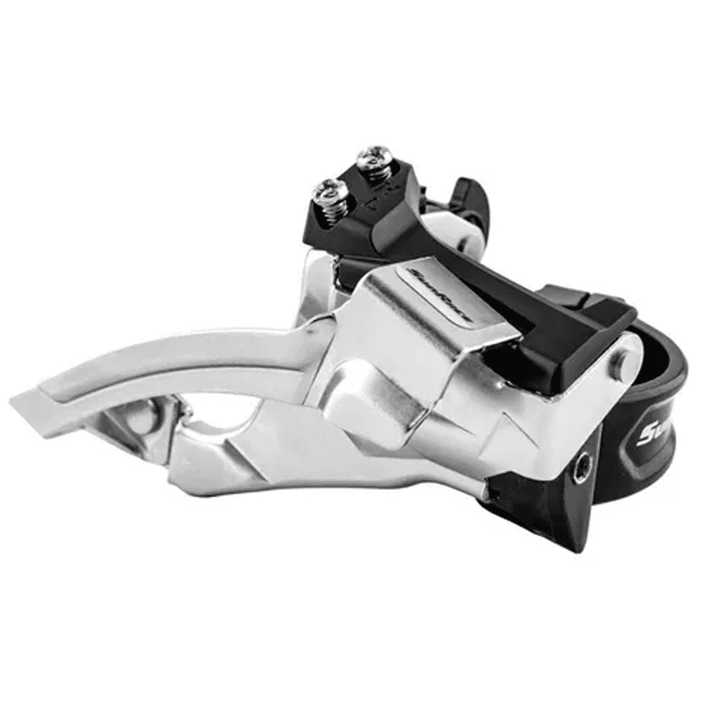 CÂMBIO DIAN DUAL PULL SUN RACE 9V FDM924 (31,8/34,9) P/ 44/48D - PRATA
