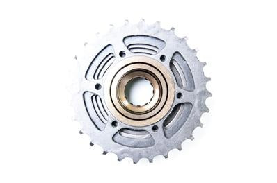 CATRACA RODA LIVRE 8V 13/28D INDEX PRATA