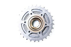 CATRACA RODA LIVRE 8V 13/28D INDEX PRATA