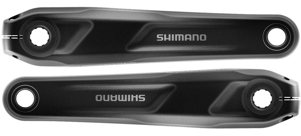 PEDIVELA P/ E-BIKE  SHIMANO STEPS FC-EM600 175MM - PRETO - 175mm