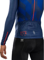 Camisa Cic. Manga Longa Free Force Training Motion  Azul - G