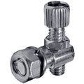 PARAFUSO REGULADOR FREIO FERRADURA M6 C/ BASE - PRETO