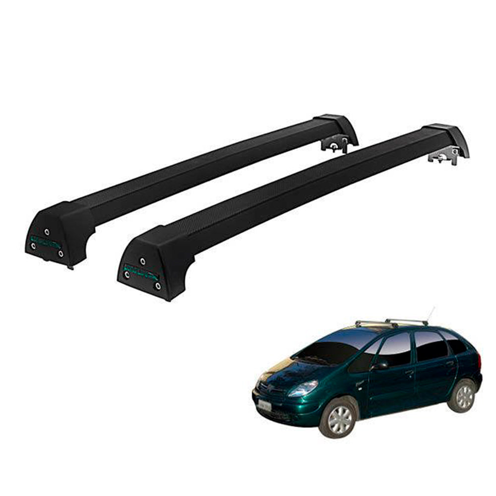RACK LONG LIFE SPORT ALUM. PRETO P/ CITROEN XSARA PICASSO (PXP) - PRETO