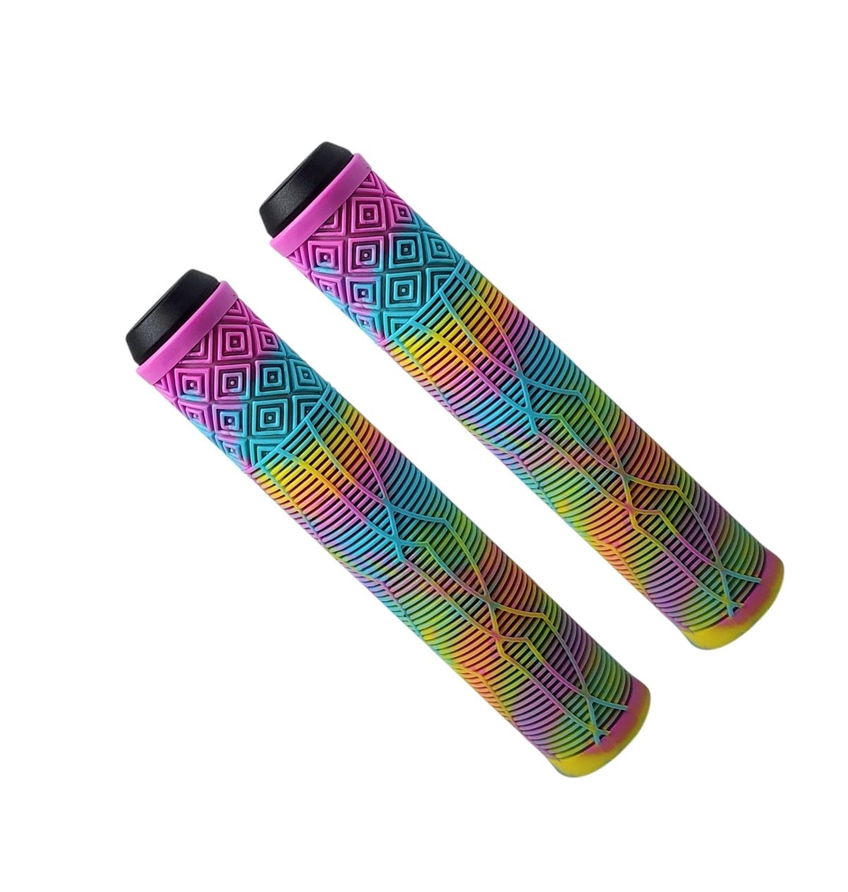 Manopla Elleven Freestyle Borracha 165mm Rainbow 2