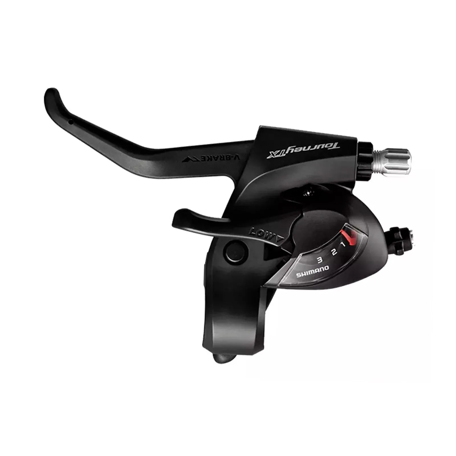 ALAVANCA SHIMANO TX800 TOURNEY ESQUERDA 3V (ASTTX800LBL) - PRETO