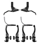 FREIO V BRAKE ALUM SHIMANO ALIVIO T4000 COMPLETO TRASEIRO/DIANTEIRO PAR