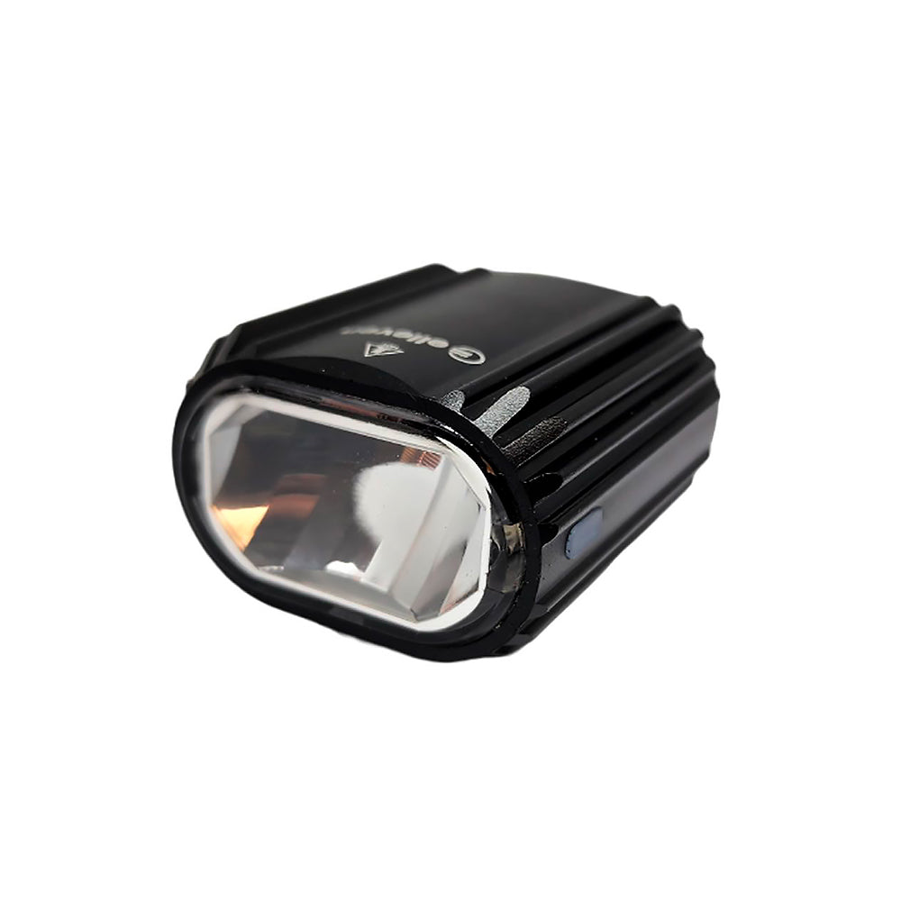 FAROL E-BIKE ELLEVEN COM BATERIA E SUPORTE 900 LUMENS RECARREGÁVEL USB - PRETO FOSCO