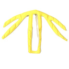 JOGO DE ESPUMAS PARA FORRO DE CAPACETE FOX FLUX ORIGINAL - AMARELO